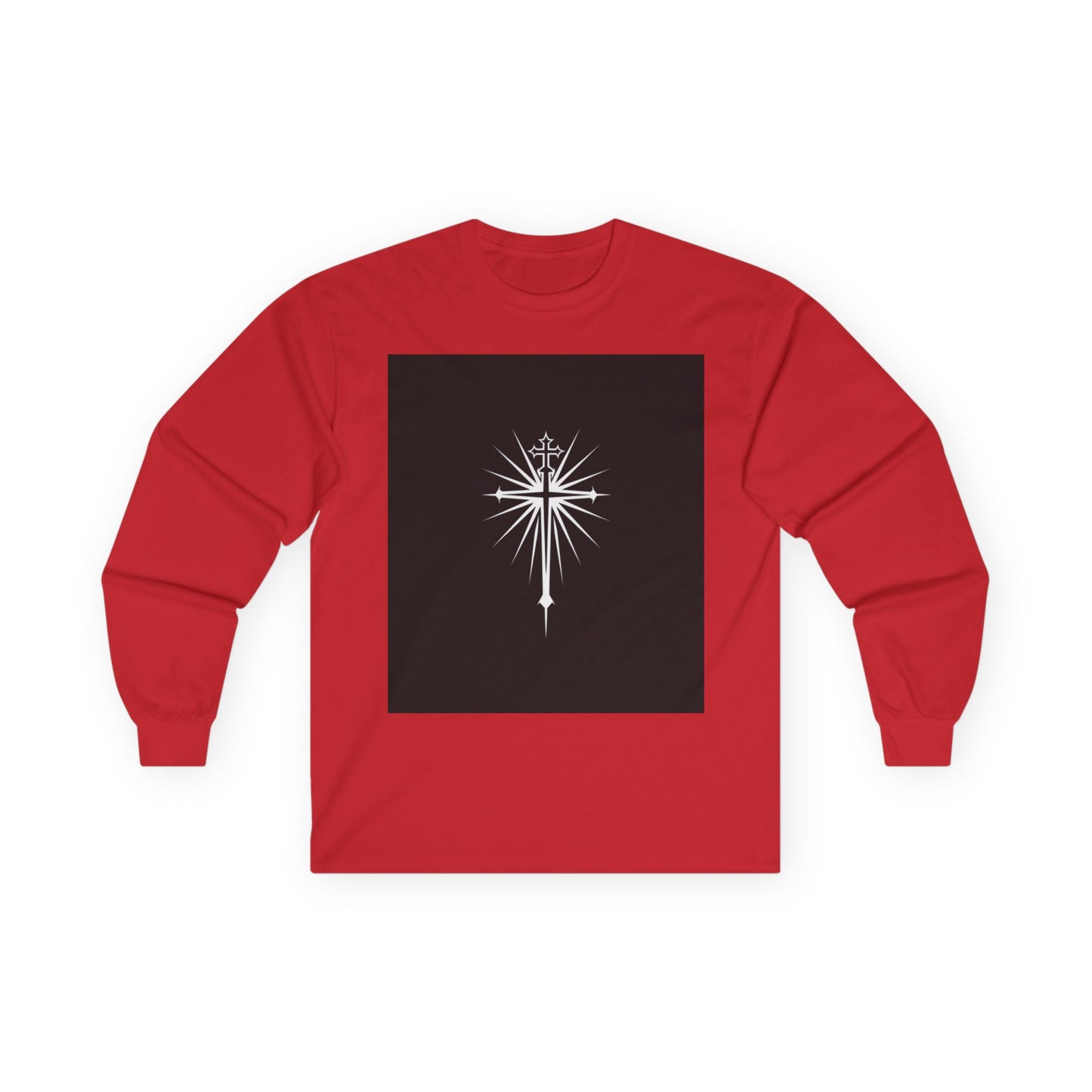 Radiant Cross Long Sleeve Tee - Unisex Ultra Cotton