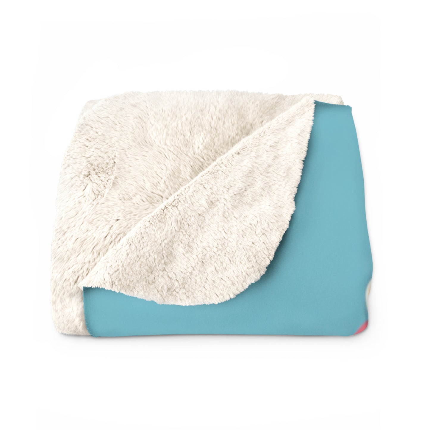 Flowers - Sherpa Fleece Blanket