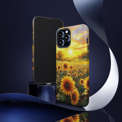 Sunflower Phone Case - Tough Case for Nature Lovers