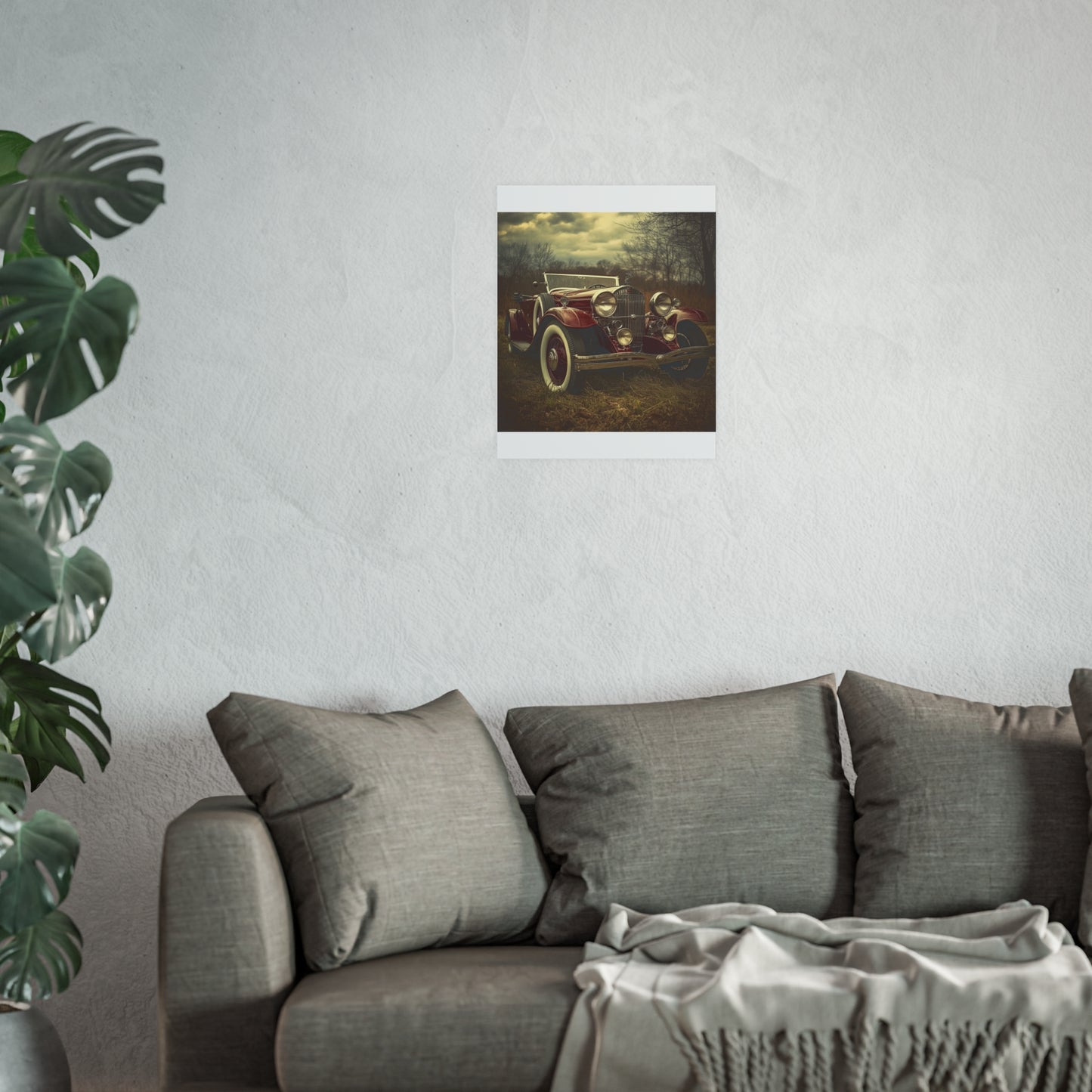 Satin and Archival Matte Posters- Vintage Cars