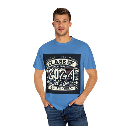 Class of 2024 - Unisex Garment-Dyed T-shirt