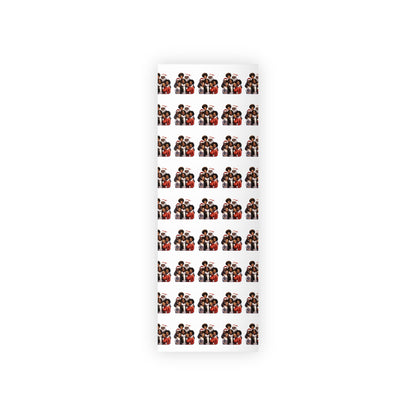Holiday Gift Wrapping Paper Rolls, 1pc