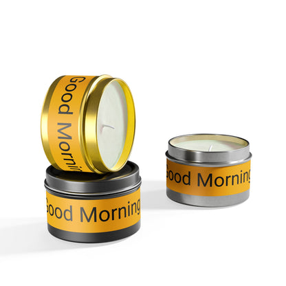 Good Morning - Tin Candles