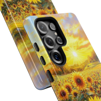 Sunflower Phone Case - Tough Case for Nature Lovers