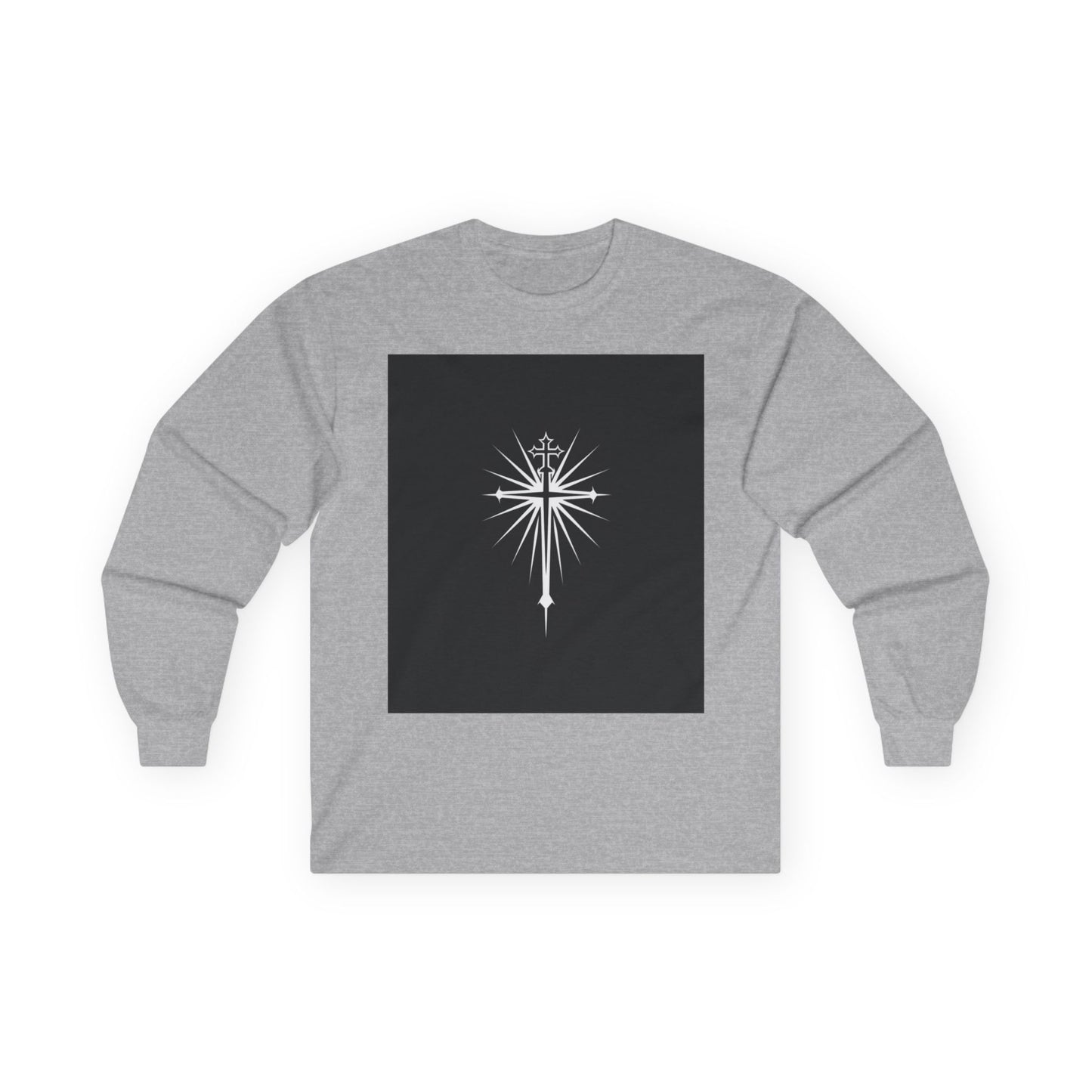 Radiant Cross Long Sleeve Tee - Unisex Ultra Cotton