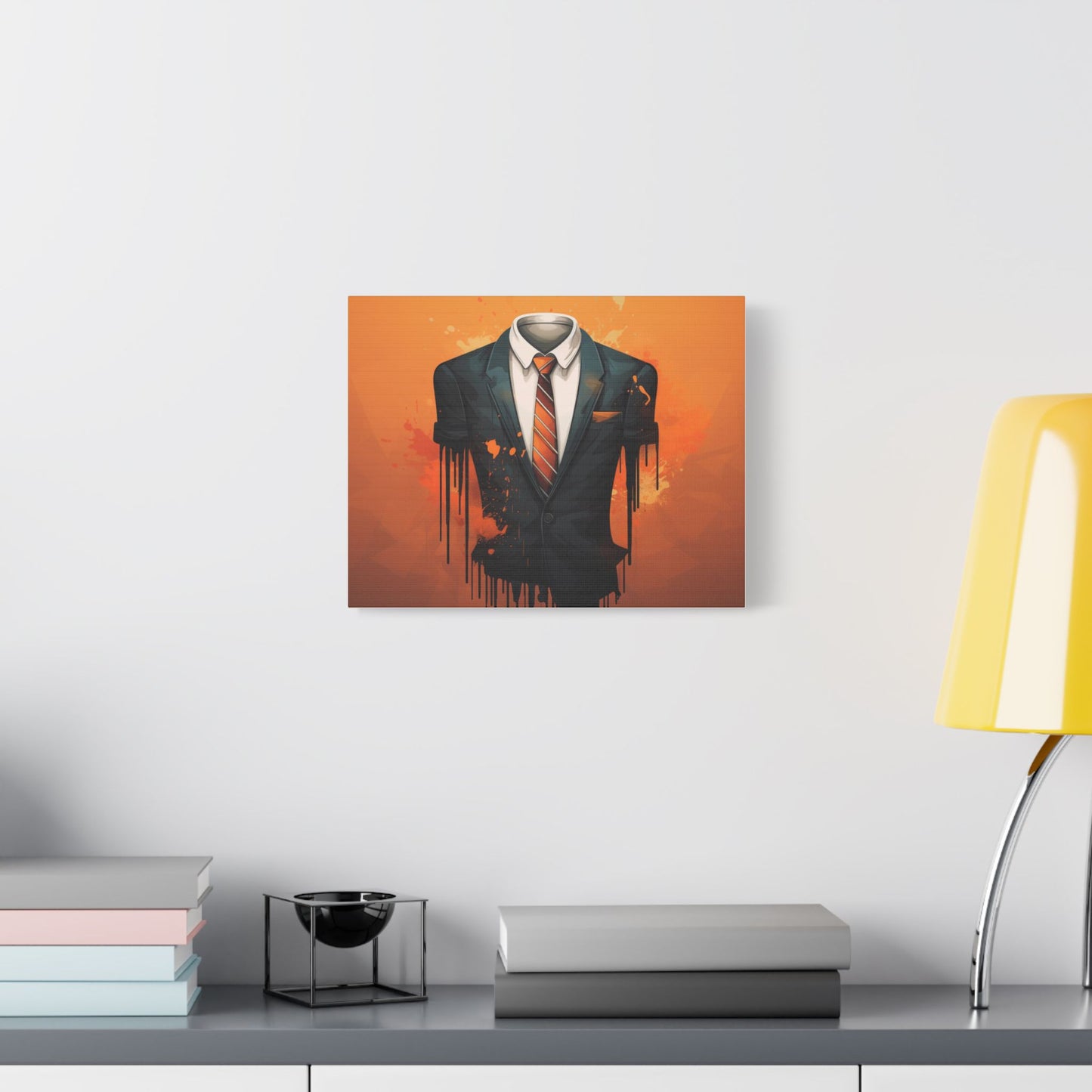 Stylish Abstract Canvas Art Print, Modern Wall Decor, Unique Gift, Home Office Artwork, Contemporary Design for Any Space