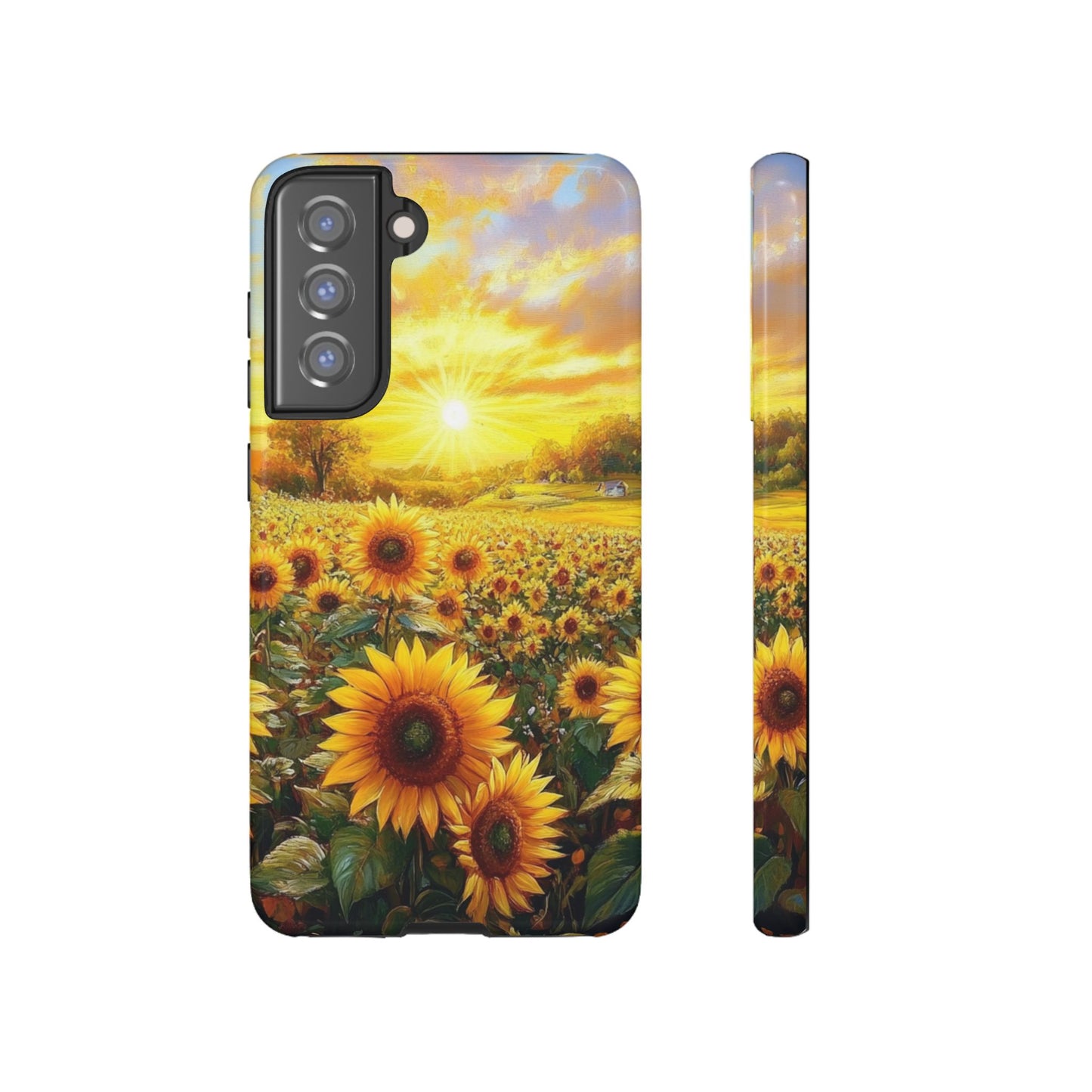 Sunflower Phone Case - Tough Case for Nature Lovers
