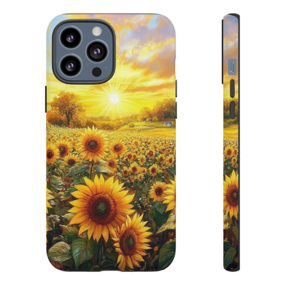 Sunflower Phone Case - Tough Case for Nature Lovers