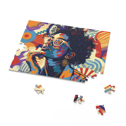 Colorful Afrocentric Puzzle - 120, 252, 500 Pieces | Inspiring Home Decor & Gift