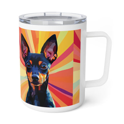 Miniature Pinscher- Insulated Coffee Mug, 10oz
