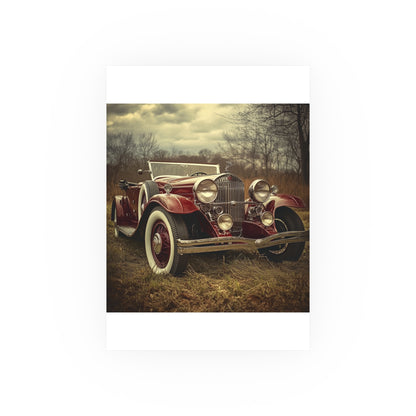 Satin and Archival Matte Posters- Vintage Cars