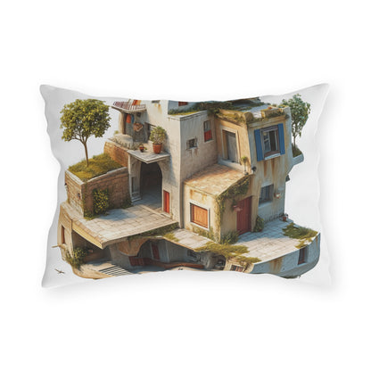 Whimsical Outdoor Pillows with Dreamy House Design - Perfect for Home Décor and Gifts