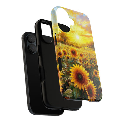 Sunflower Phone Case - Tough Case for Nature Lovers