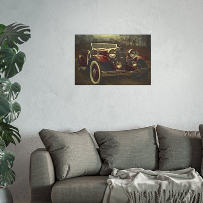 Satin and Archival Matte Posters- Vintage Cars
