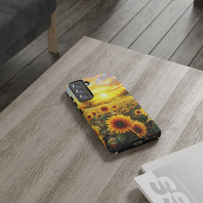 Sunflower Phone Case - Tough Case for Nature Lovers