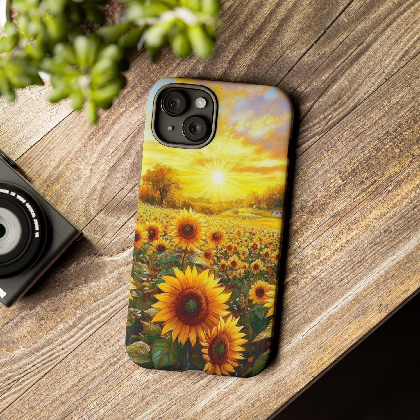 Sunflower Phone Case - Tough Case for Nature Lovers