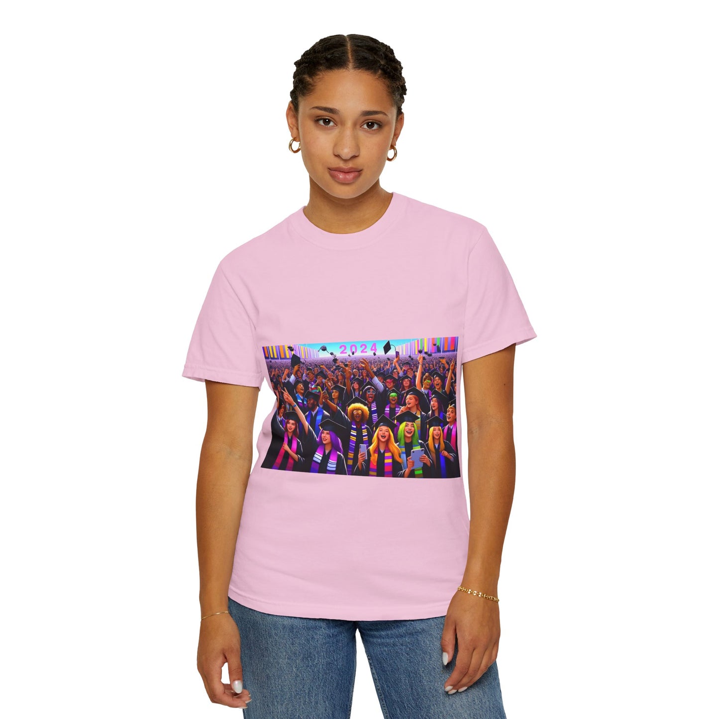 Class of 2024 - Unisex Garment-Dyed T-shirt