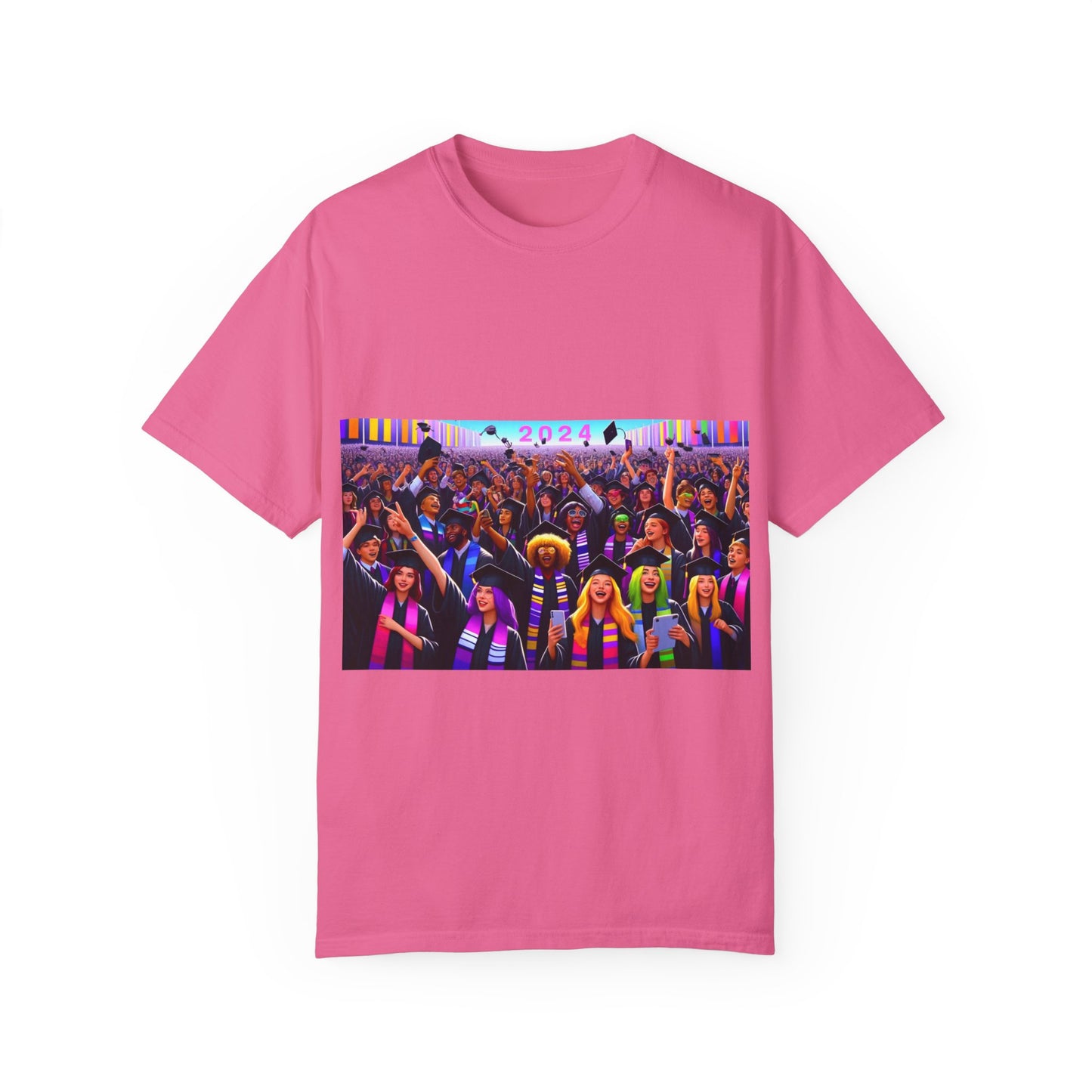Class of 2024 - Unisex Garment-Dyed T-shirt