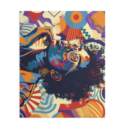 Colorful Afrocentric Puzzle - 120, 252, 500 Pieces | Inspiring Home Decor & Gift