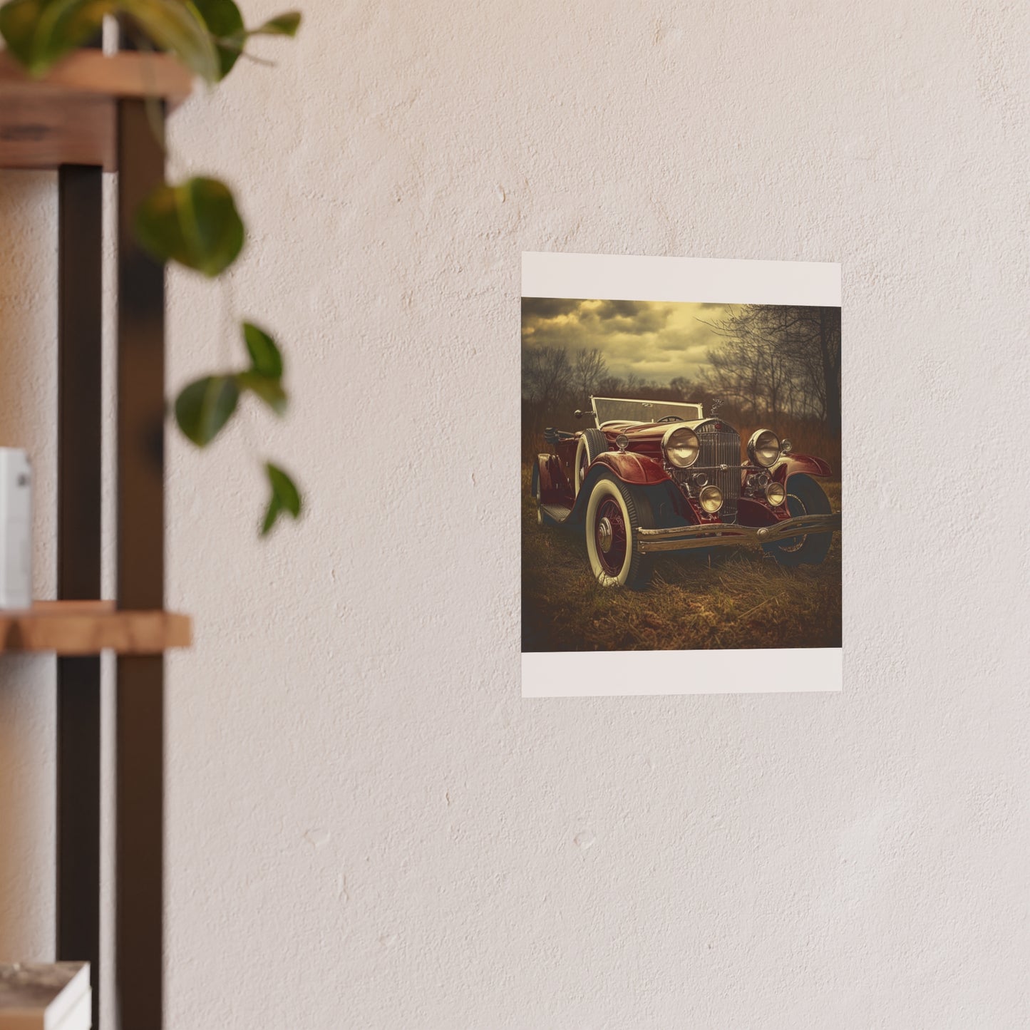 Satin and Archival Matte Posters- Vintage Cars