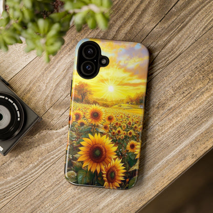 Sunflower Phone Case - Tough Case for Nature Lovers