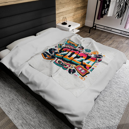 Class of 2024 - Velveteen Plush Blanket