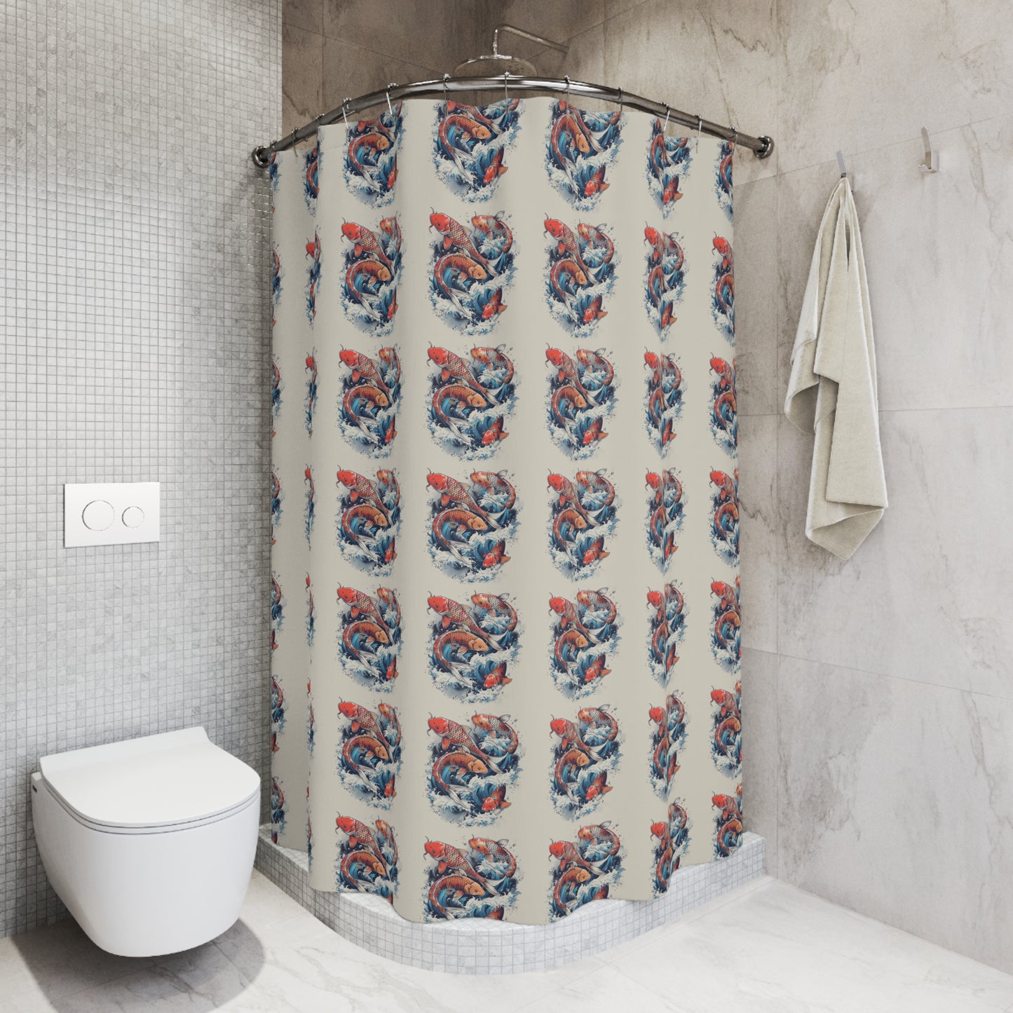 Koi Fish Shower Curtain