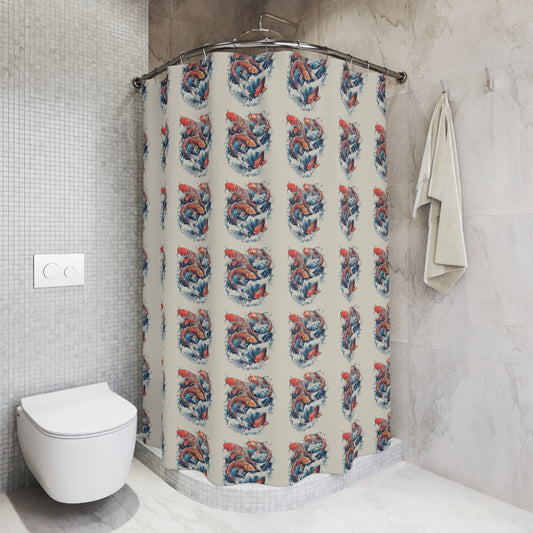 Koi Fish Shower Curtain