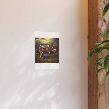 Satin and Archival Matte Posters- Vintage Cars