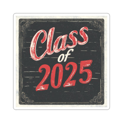 Class of 2025 Kiss-Cut Stickers | Graduation Décor & Gifts