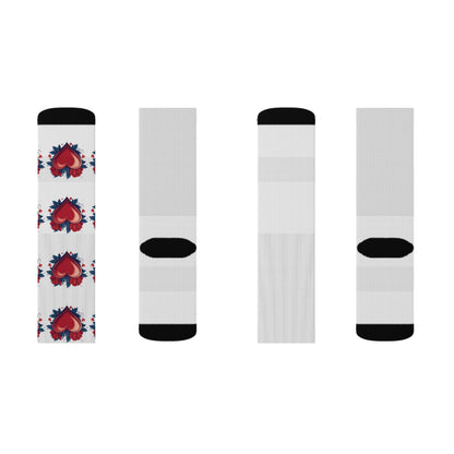 Heart - Sublimation Socks