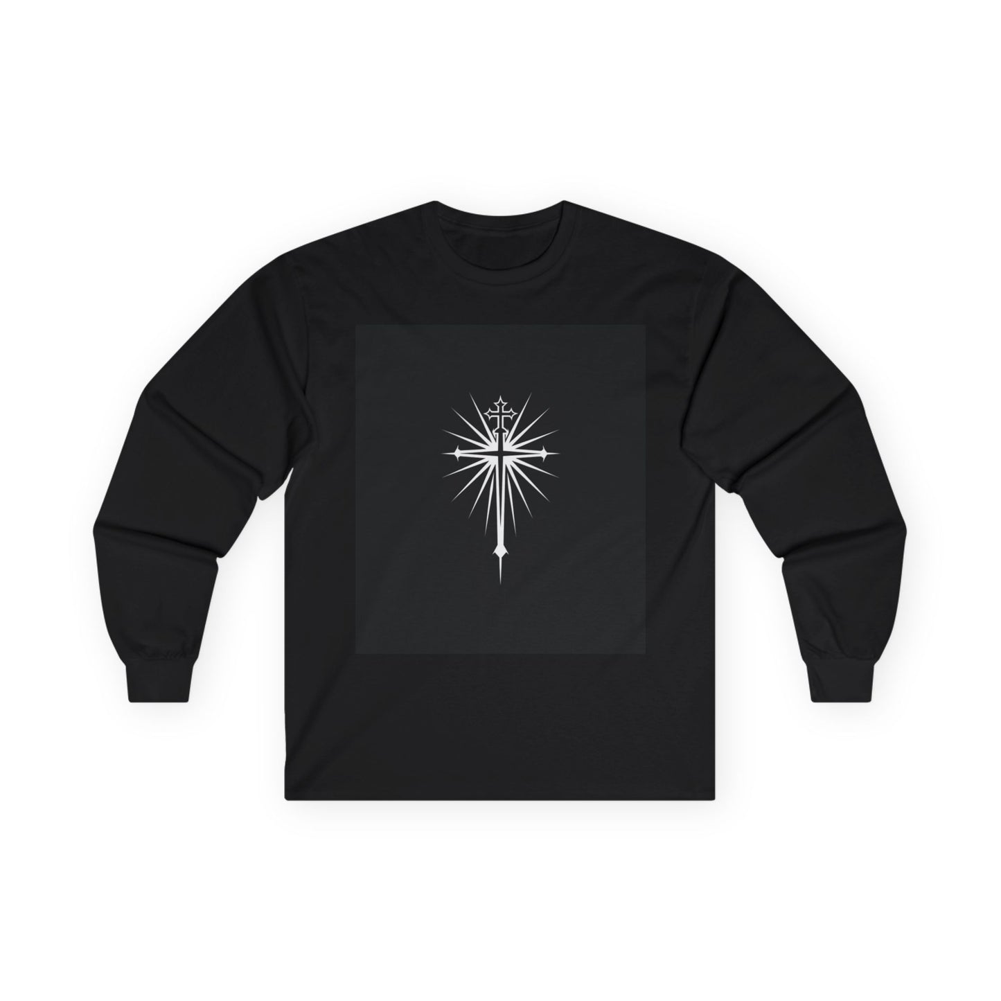 Radiant Cross Long Sleeve Tee - Unisex Ultra Cotton